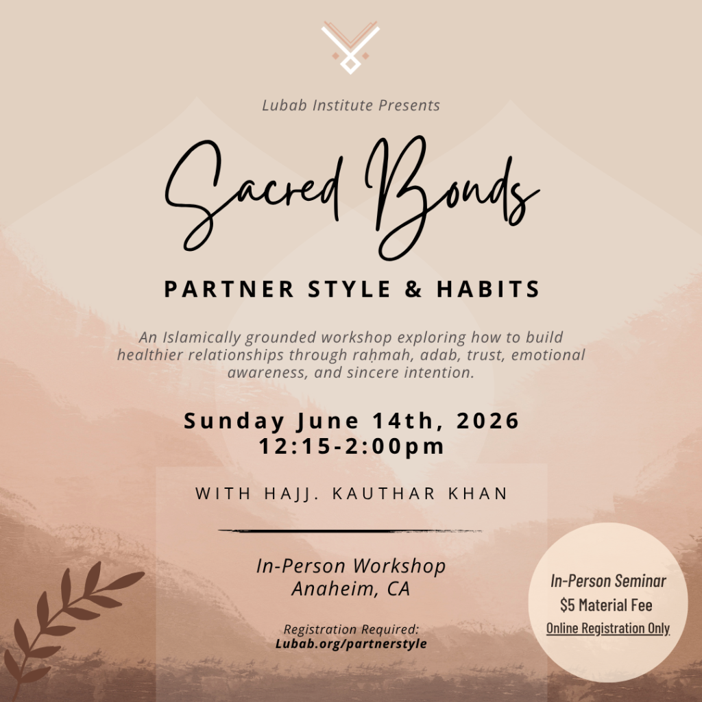 Sacred Bonds: Partner Style & Habits